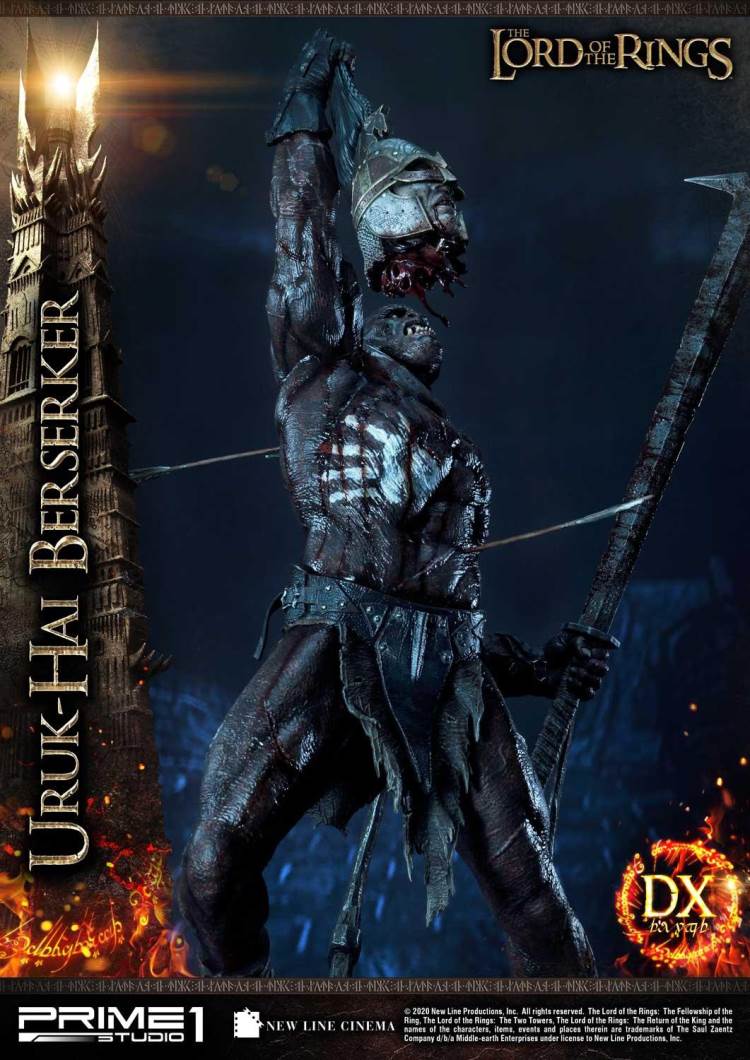 The Lord of the Rings: The Two Tower Uruk-Hai Berserker Deluxe Version