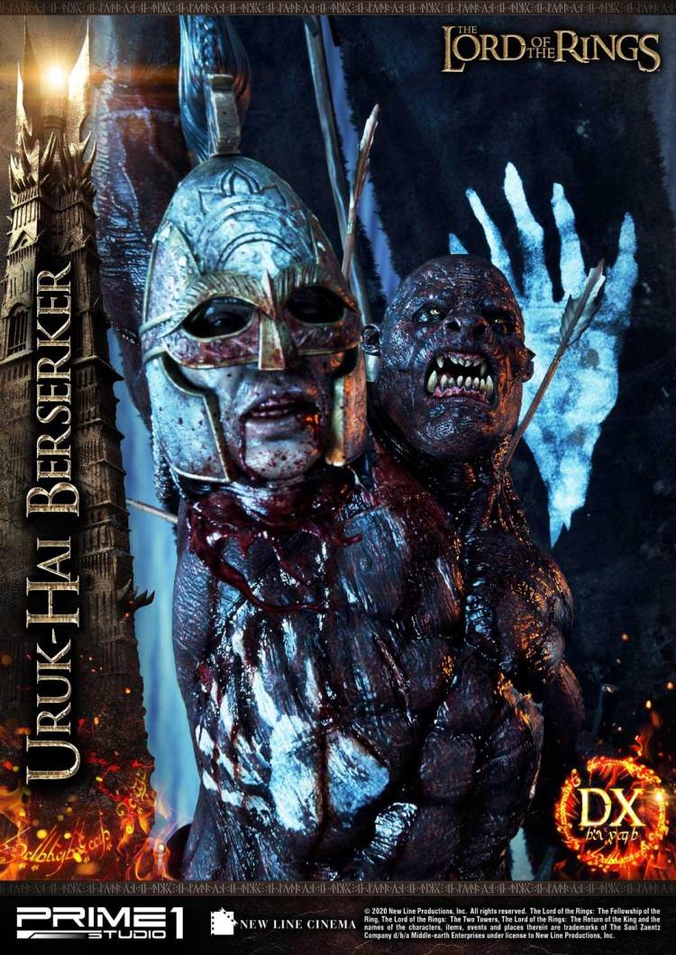 The Lord of the Rings: The Two Tower Uruk-Hai Berserker Deluxe Version