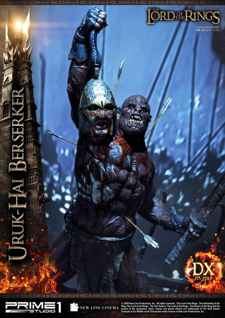 The Lord of the Rings: The Two Tower Uruk-Hai Berserker Deluxe Version