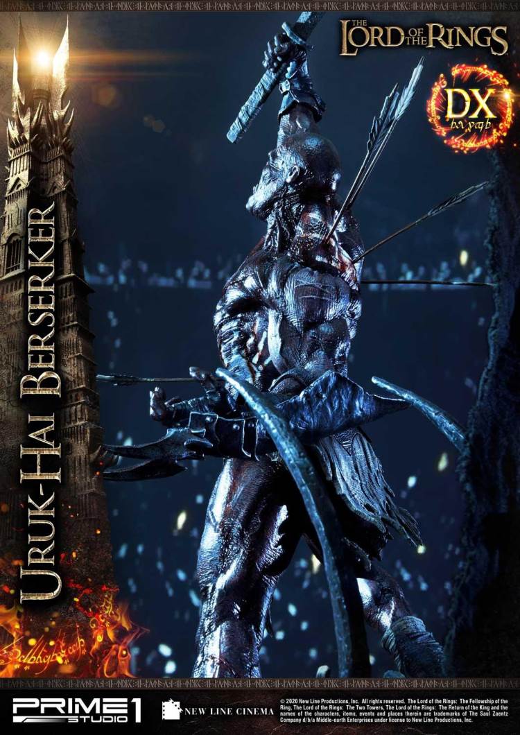 The Lord of the Rings: The Two Tower Uruk-Hai Berserker Deluxe Version