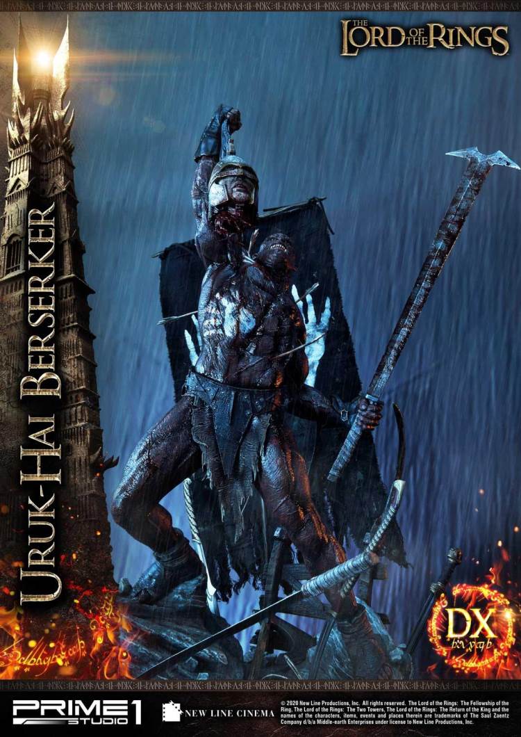 The Lord of the Rings: The Two Tower Uruk-Hai Berserker Deluxe Version