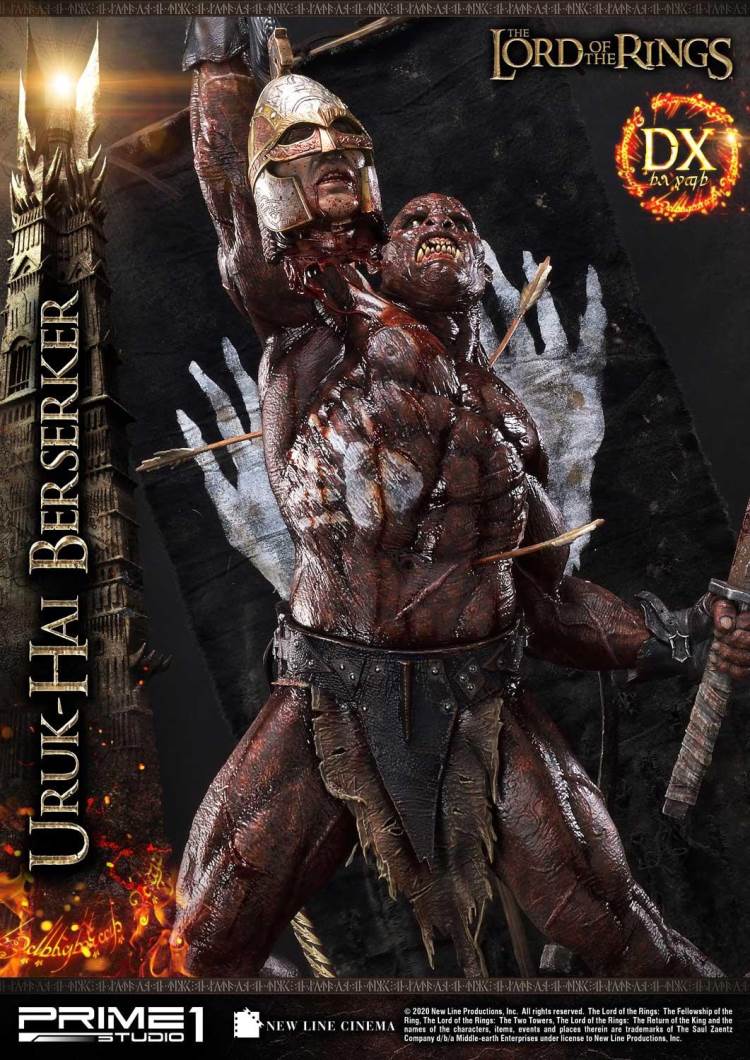 The Lord of the Rings: The Two Tower Uruk-Hai Berserker Deluxe Version