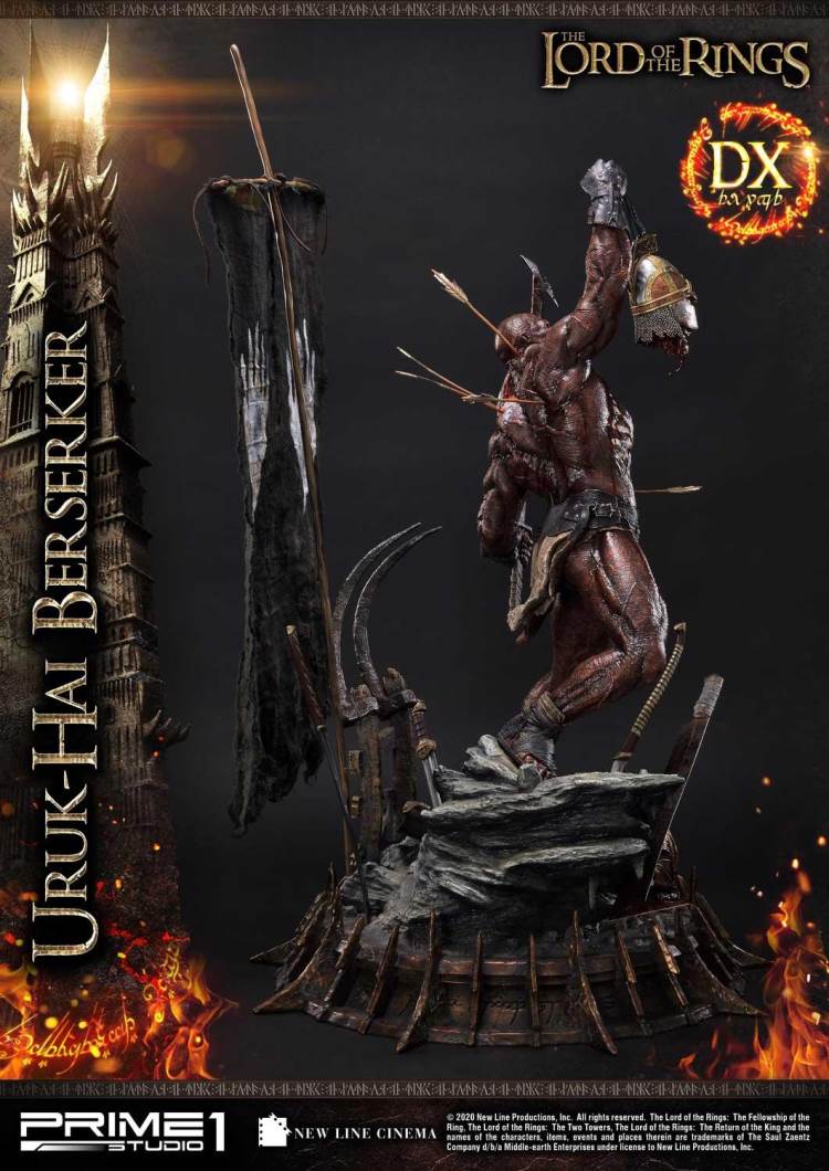 The Lord of the Rings: The Two Tower Uruk-Hai Berserker Deluxe Version