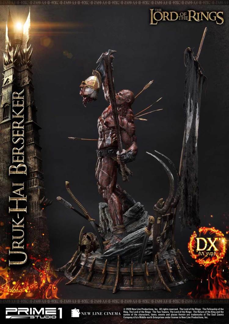 The Lord of the Rings: The Two Tower Uruk-Hai Berserker Deluxe Version