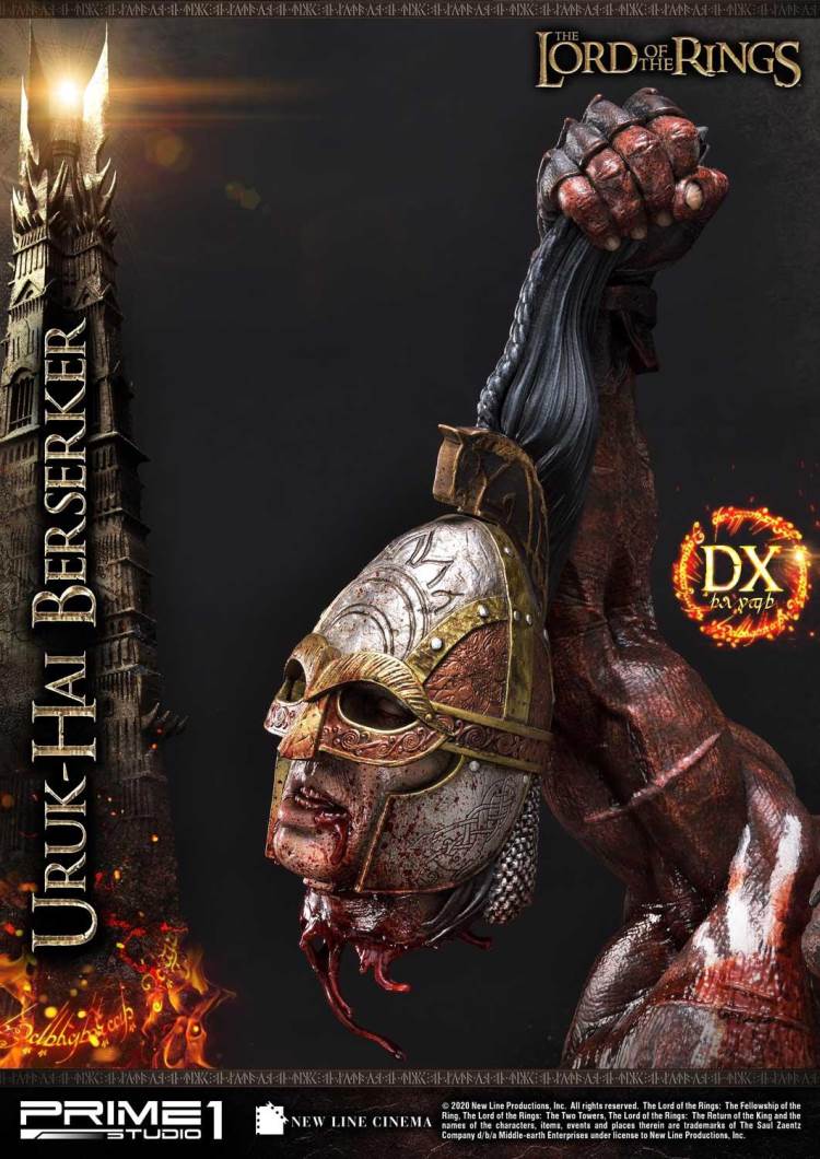 The Lord of the Rings: The Two Tower Uruk-Hai Berserker Deluxe Version