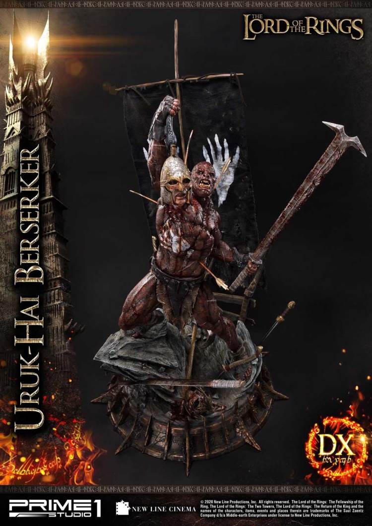 The Lord of the Rings: The Two Tower Uruk-Hai Berserker Deluxe Version