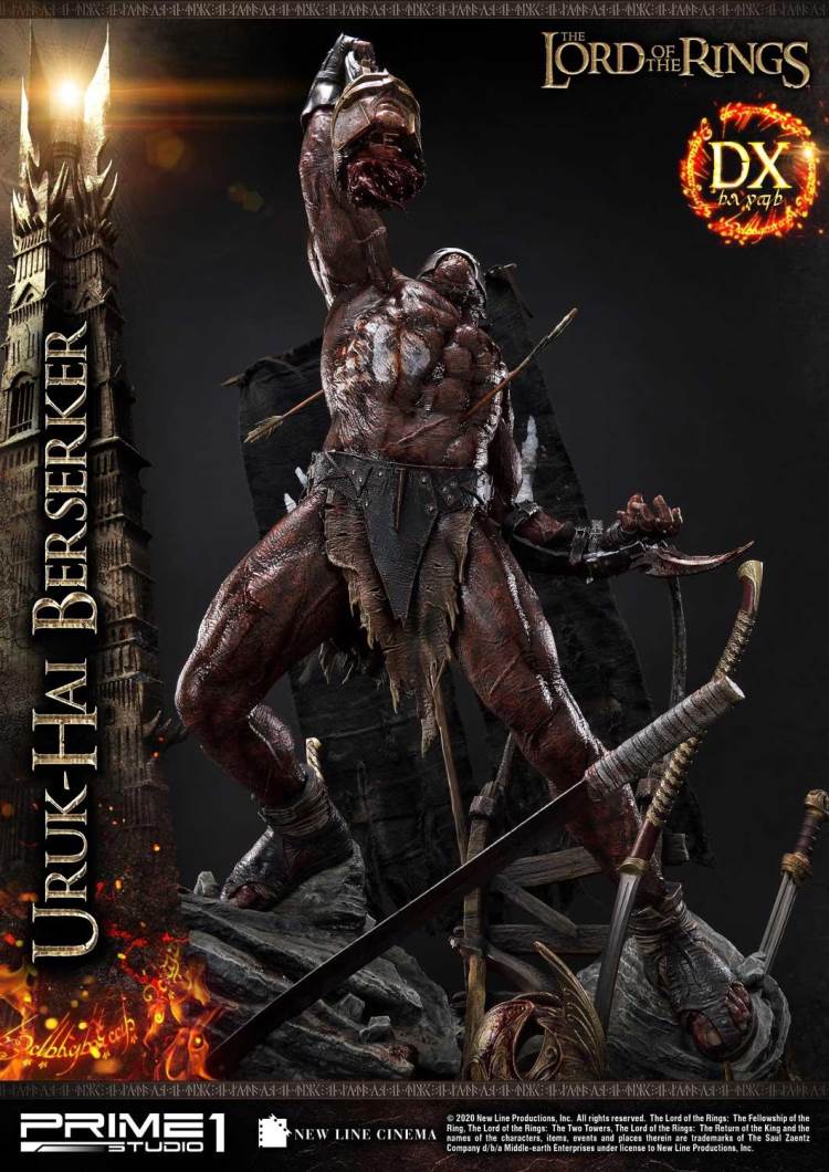 The Lord of the Rings: The Two Tower Uruk-Hai Berserker Deluxe Version