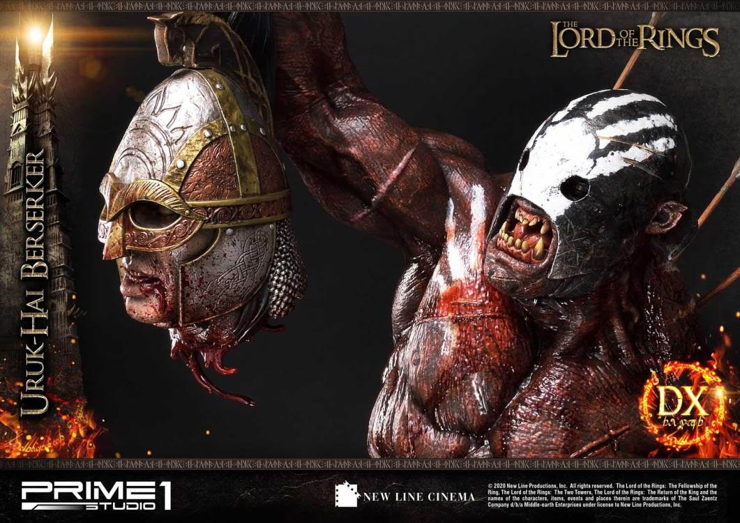 The Lord of the Rings: The Two Tower Uruk-Hai Berserker Deluxe Version