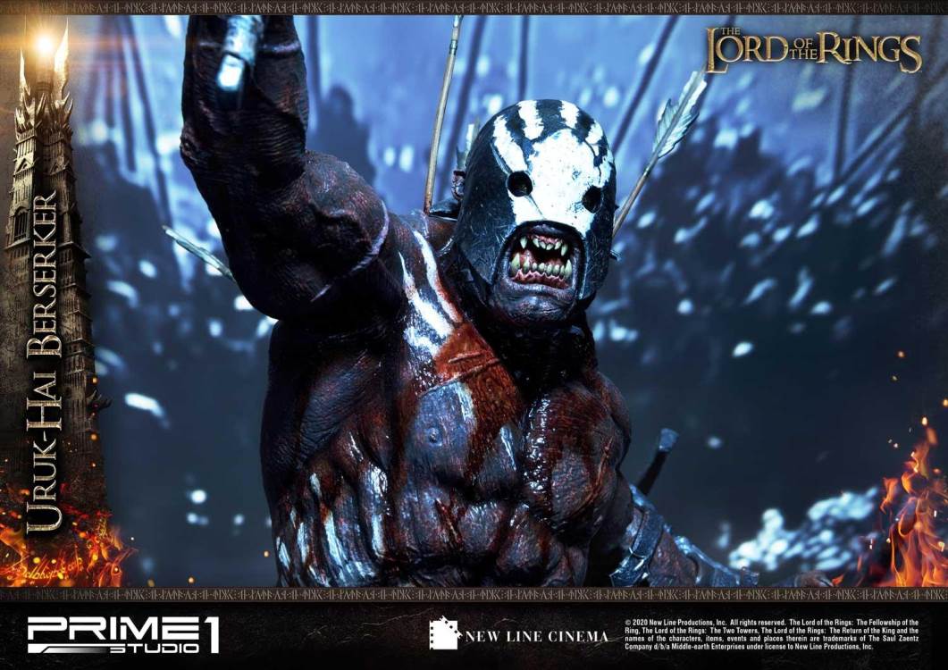 The Lord of the Rings: The Two Tower Uruk-Hai Berserker Deluxe Version