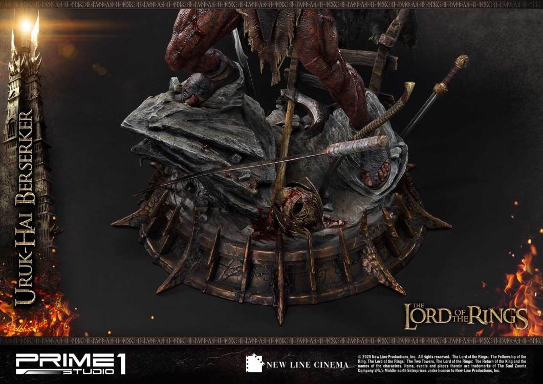 The Lord of the Rings: The Two Tower Uruk-Hai Berserker Deluxe Version