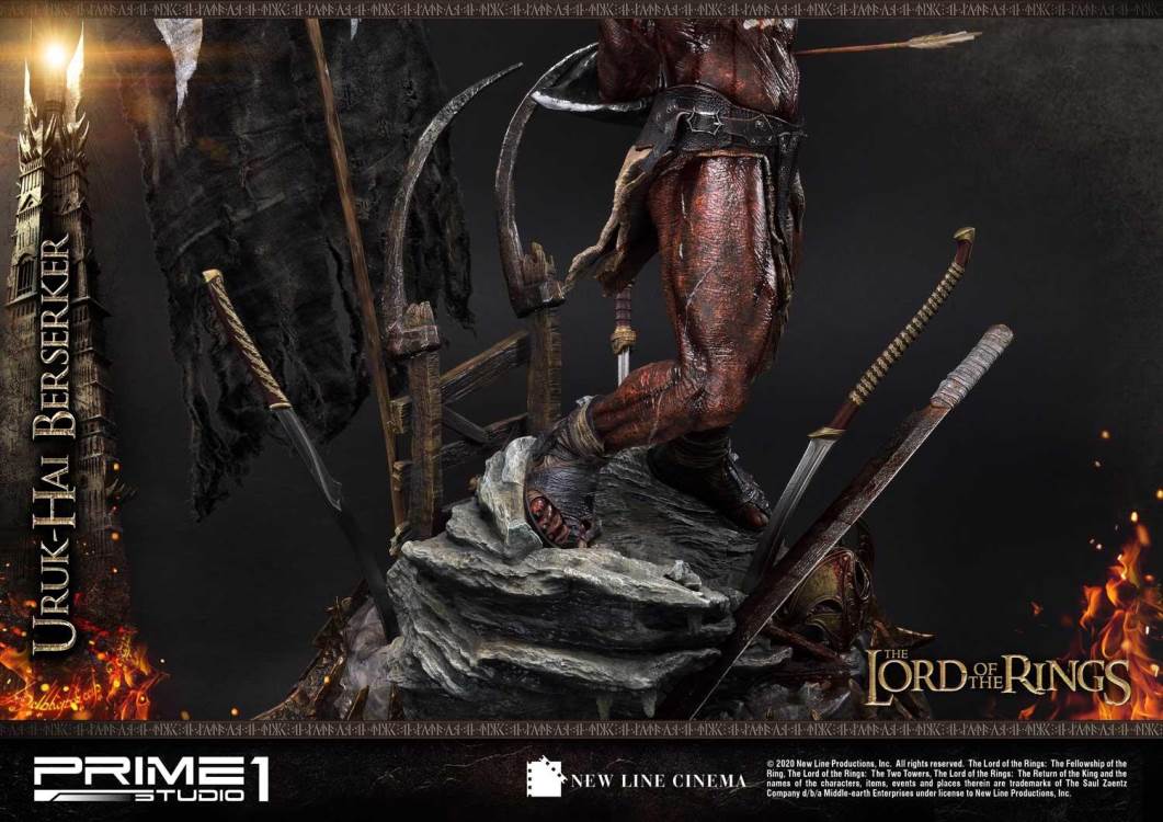 The Lord of the Rings: The Two Tower Uruk-Hai Berserker Deluxe Version