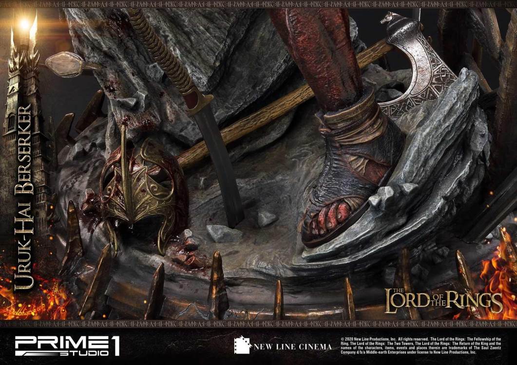 The Lord of the Rings: The Two Tower Uruk-Hai Berserker Deluxe Version