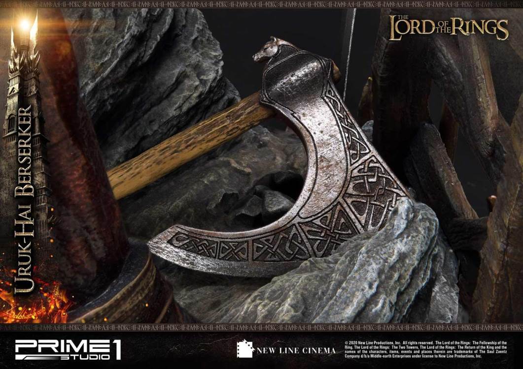 The Lord of the Rings: The Two Tower Uruk-Hai Berserker Deluxe Version