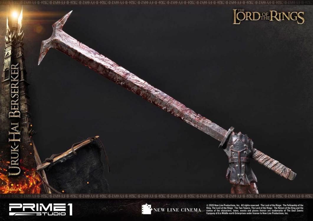 The Lord of the Rings: The Two Tower Uruk-Hai Berserker Deluxe Version