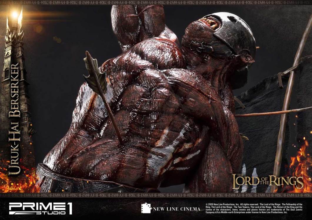 The Lord of the Rings: The Two Tower Uruk-Hai Berserker Deluxe Version