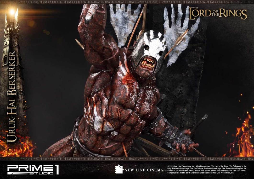The Lord of the Rings: The Two Tower Uruk-Hai Berserker Deluxe Version
