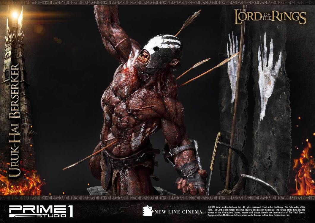 The Lord of the Rings: The Two Tower Uruk-Hai Berserker Deluxe Version