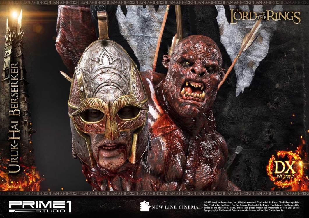 The Lord of the Rings: The Two Tower Uruk-Hai Berserker Deluxe Version