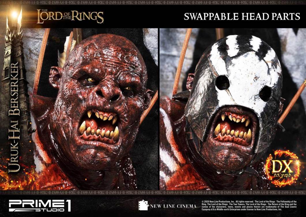 The Lord of the Rings: The Two Tower Uruk-Hai Berserker Deluxe Version