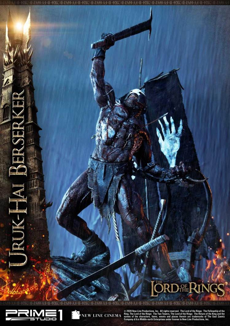 The Lord of the Rings: The Two Tower Uruk-Hai Berserker