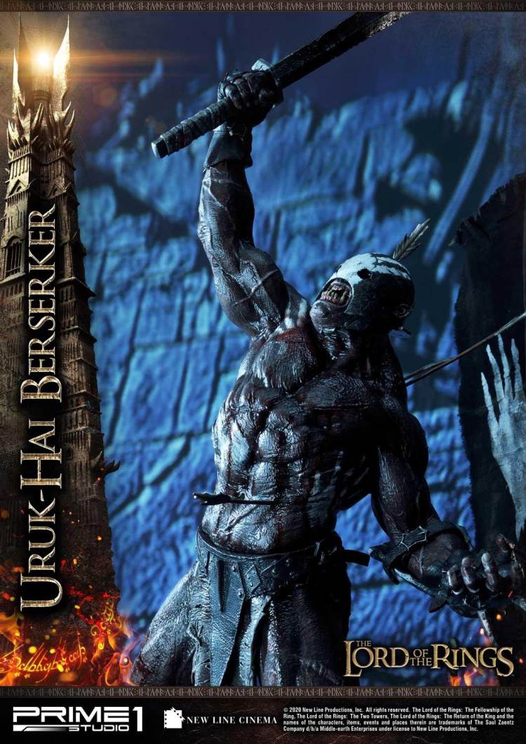 The Lord of the Rings: The Two Tower Uruk-Hai Berserker