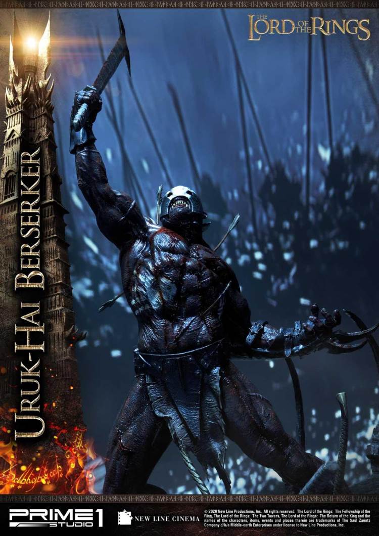 The Lord of the Rings: The Two Tower Uruk-Hai Berserker