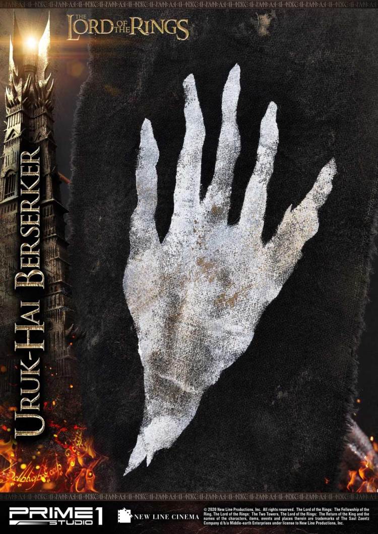 The Lord of the Rings: The Two Tower Uruk-Hai Berserker