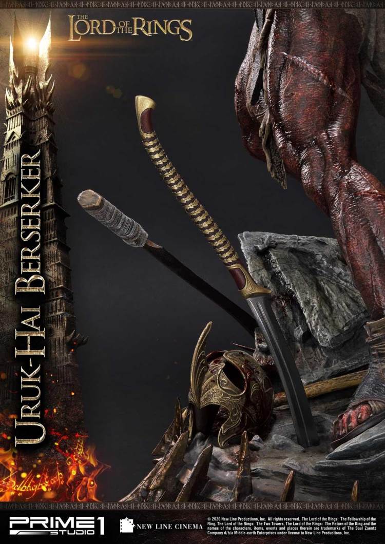 The Lord of the Rings: The Two Tower Uruk-Hai Berserker