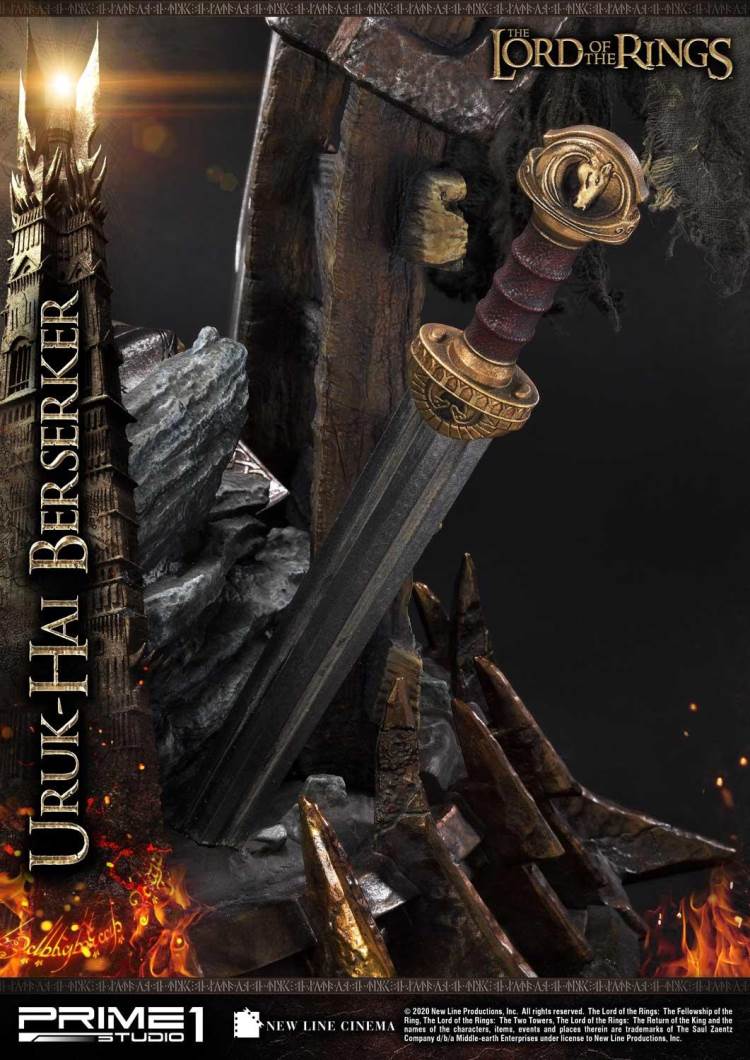 The Lord of the Rings: The Two Tower Uruk-Hai Berserker