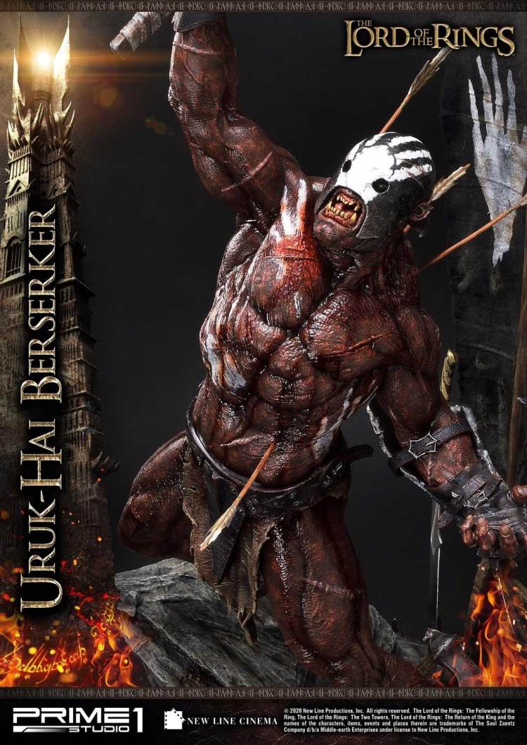 The Lord of the Rings: The Two Tower Uruk-Hai Berserker