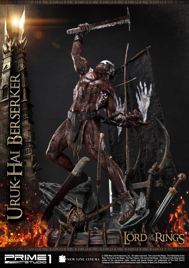 The Lord of the Rings: The Two Tower Uruk-Hai Berserker