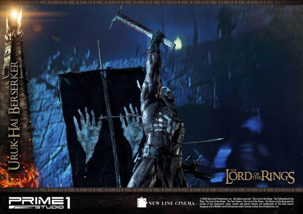 The Lord of the Rings: The Two Tower Uruk-Hai Berserker