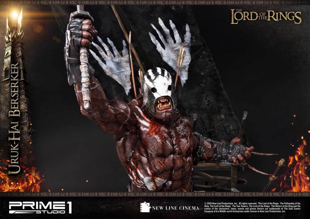 The Lord of the Rings: The Two Tower Uruk-Hai Berserker