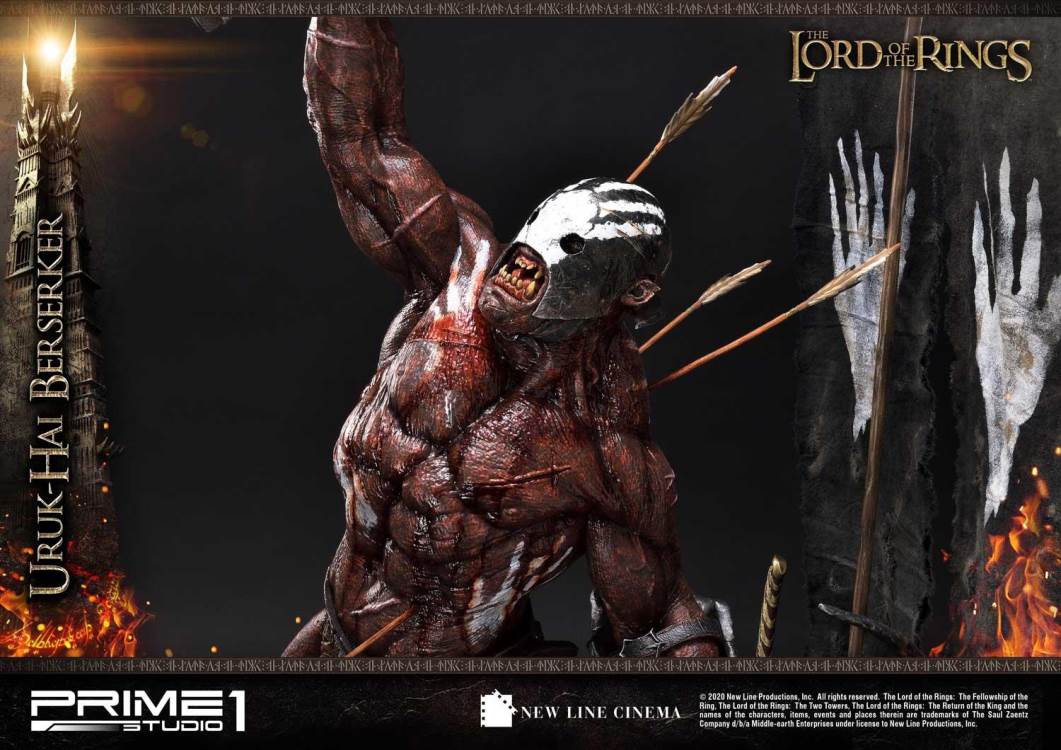 The Lord of the Rings: The Two Tower Uruk-Hai Berserker