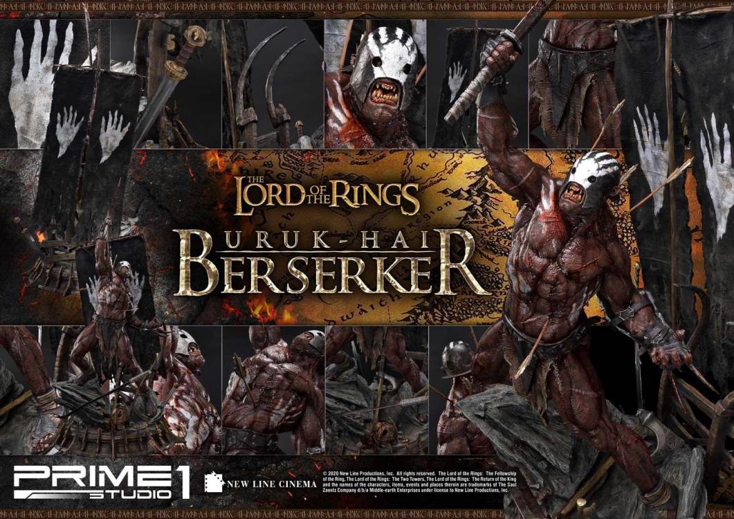 The Lord of the Rings: The Two Tower Uruk-Hai Berserker