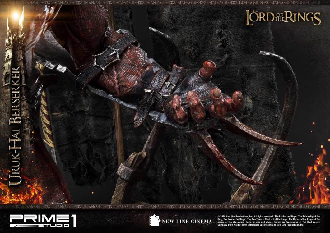 The Lord of the Rings: The Two Tower Uruk-Hai Berserker
