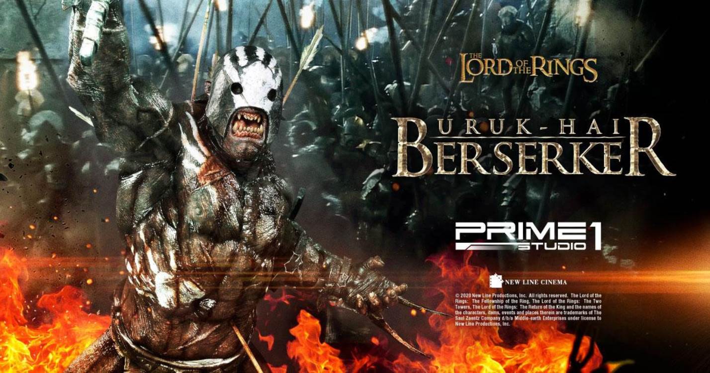 The Lord of the Rings: The Two Tower Uruk-Hai Berserker