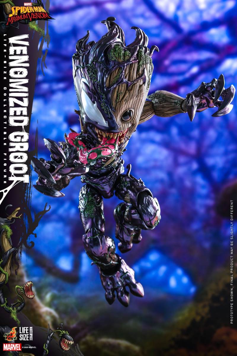 (Spider-Man: Maximum Venom) Venom Groot 1/1 scale collection figure