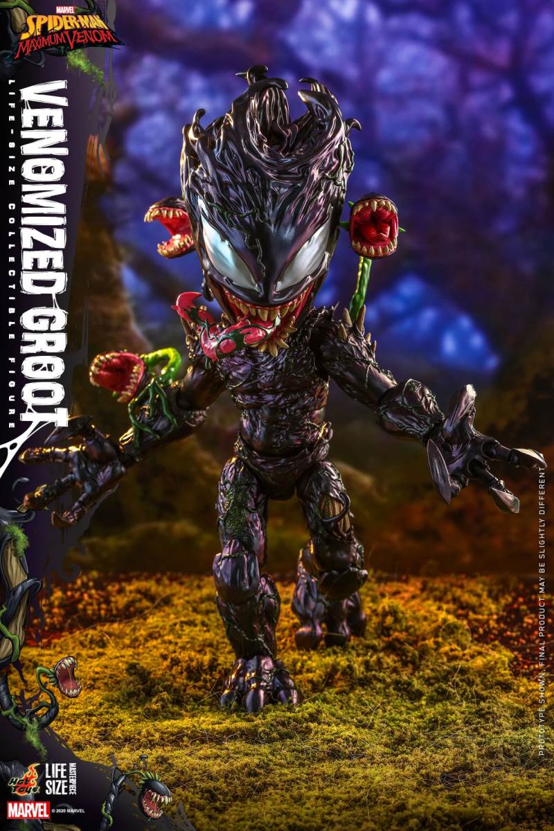 (Spider-Man: Maximum Venom) Venom Groot 1/1 scale collection figure