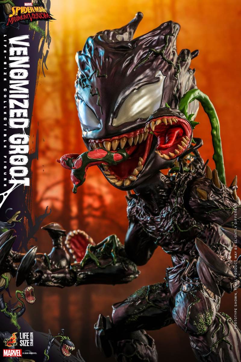 (Spider-Man: Maximum Venom) Venom Groot 1/1 scale collection figure