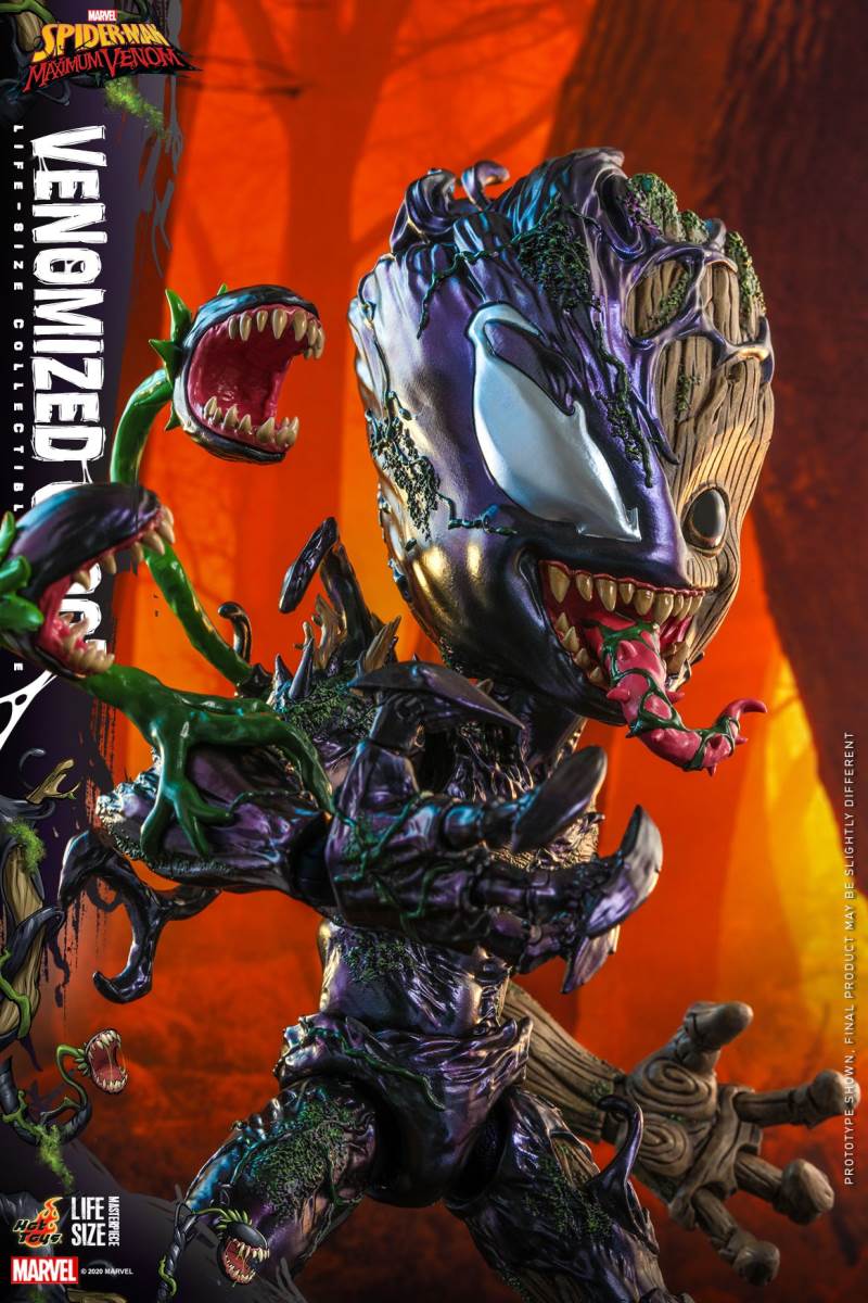 (Spider-Man: Maximum Venom) Venom Groot 1/1 scale collection figure