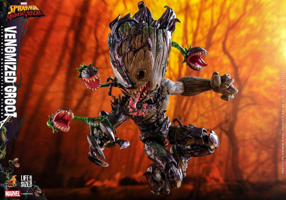 (Spider-Man: Maximum Venom) Venom Groot 1/1 scale collection figure