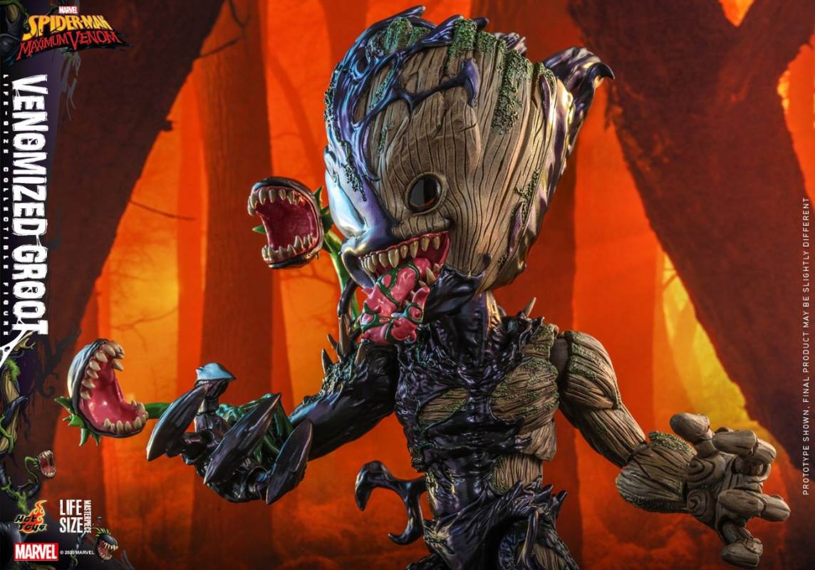 (Spider-Man: Maximum Venom) Venom Groot 1/1 scale collection figure