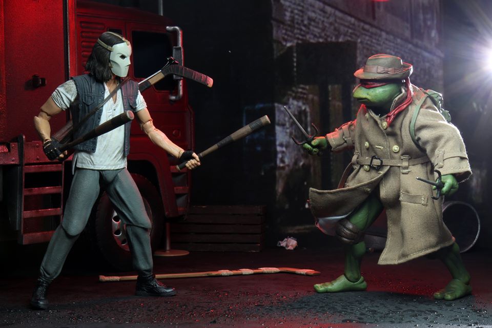 Teenage Mutant Ninja Turtles - Casey Jones and Trench Coat Raphael 2-Pack