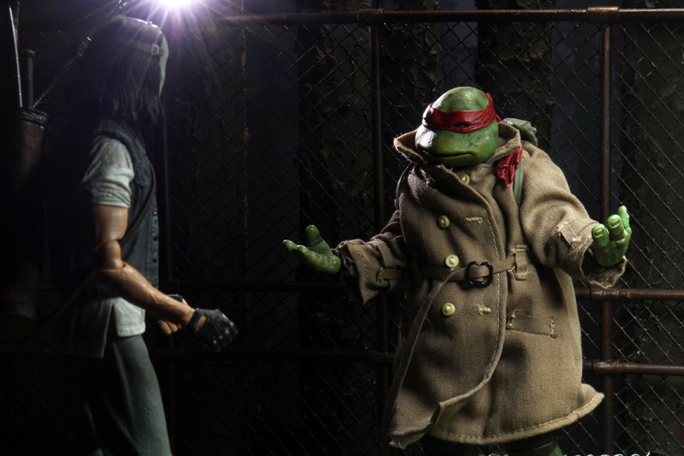Teenage Mutant Ninja Turtles - Casey Jones and Trench Coat Raphael 2-Pack