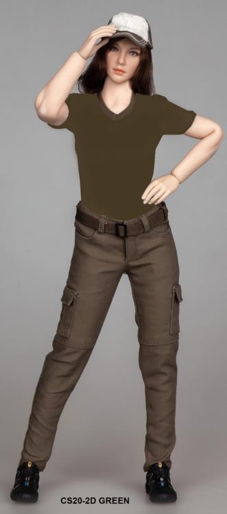 Basics Shirts & Basics Pants 1/6 Scale Accessory Set