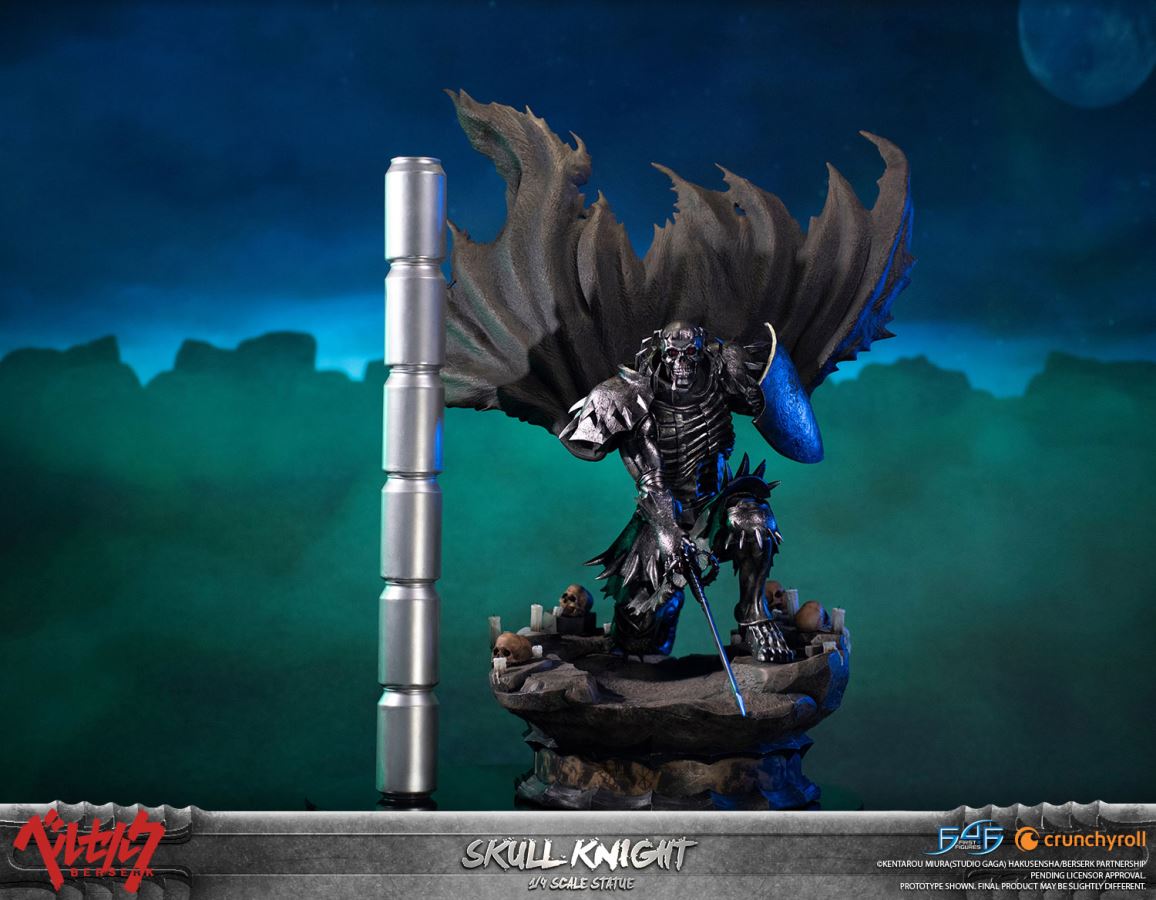 BERSERK: SKULL KNIGHT 1/4 (Standard Edition & Standard White Bone Variant)