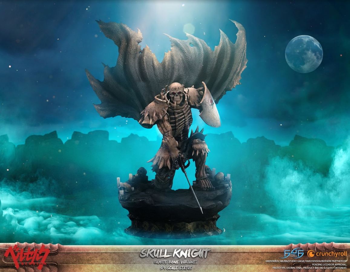 BERSERK: SKULL KNIGHT 1/4 (Standard Edition & Standard White Bone Variant)