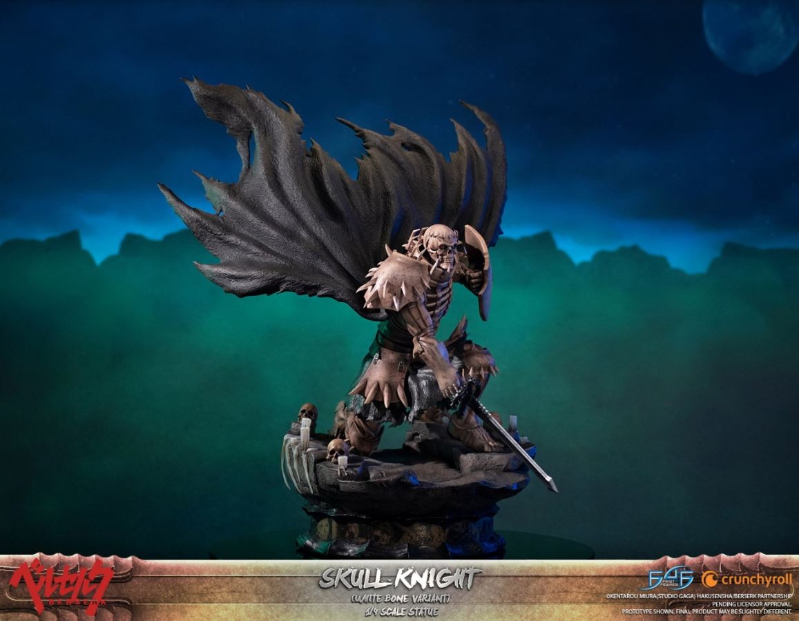 BERSERK: SKULL KNIGHT 1/4 (Standard Edition & Standard White Bone Variant)
