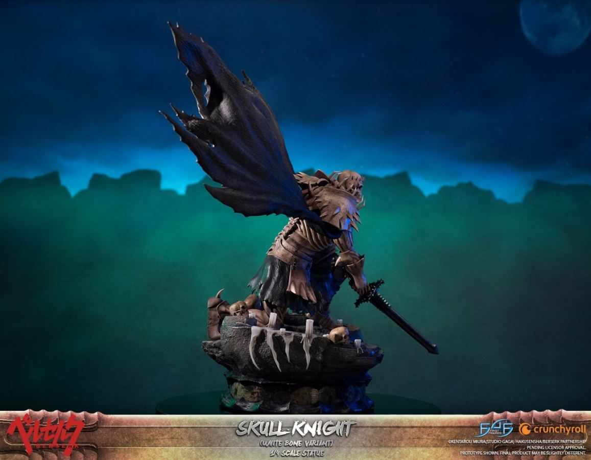 BERSERK: SKULL KNIGHT 1/4 (Standard Edition & Standard White Bone Variant)